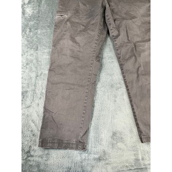 Men’s Weatherproof 5-Pocket Utility Pants Size 38×30 Gray – Good Condition - Picture 6 of 11